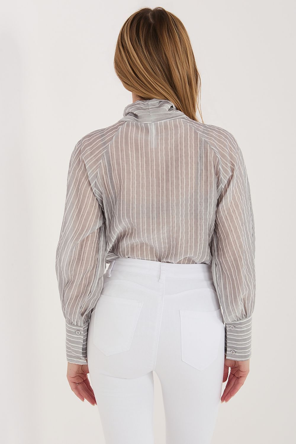 Luna Blouse Grey