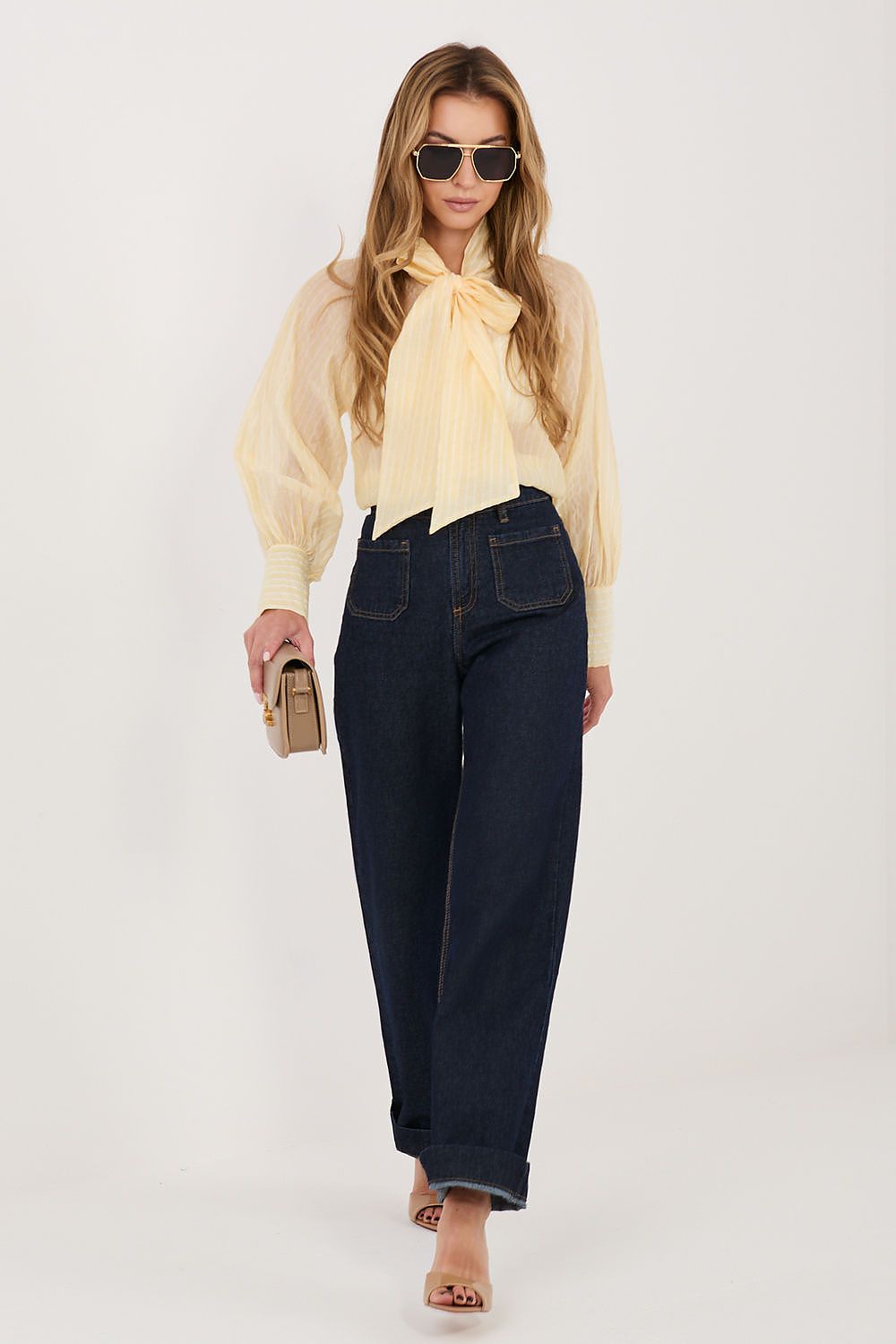 Luna Blouse Yellow