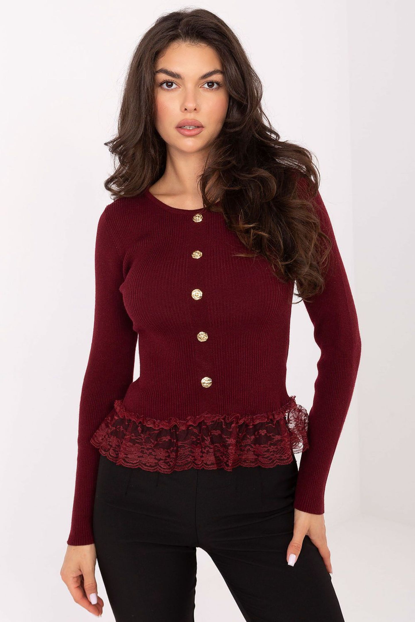 Veloria Sweater Red